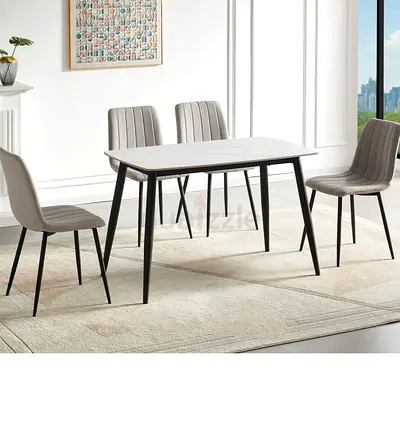 Modern Dining Table Set with Chairs