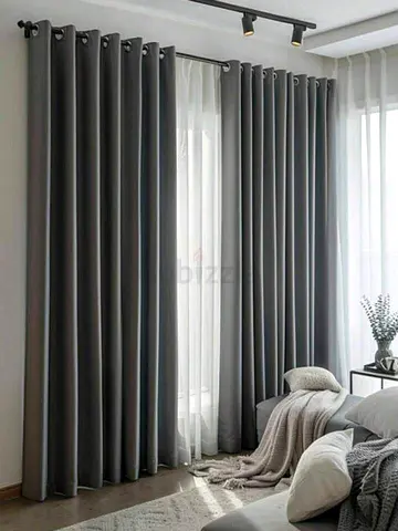 Elegant Grey Curtains for a Modern Home