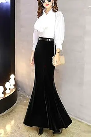 From USA Elegant Black Maxi Dress