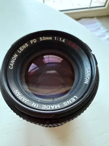 Canon 50mm FD SSC Vintage Lens - Excellent Condition