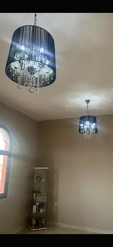 Elegant Crystal Pendant chandeliers (2 pcs set)