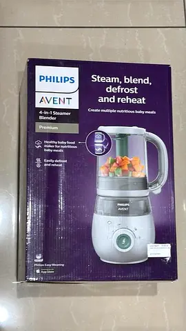 Philips Avent 4-in-1 Steamer Blender for Baby Food brand new