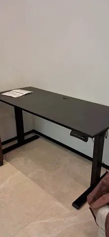 black electric sit/stand desk 120x60 cm