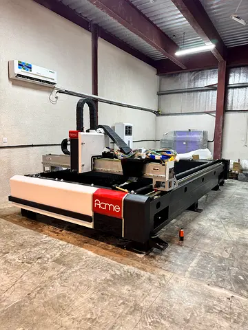 6kW Industrial Fiber Laser Cutting Machine 2m x 4m