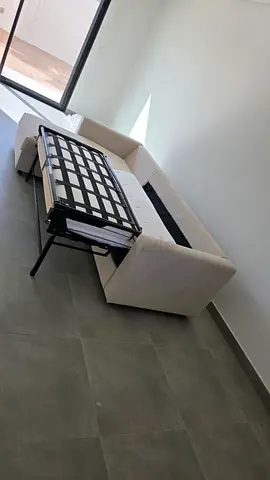 Vimle L shape sofa bed with mattress