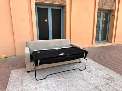 Selling West elm queen sofa bed with mattress