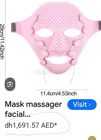 ‍️ Electric EMS Facial Massager – Anti-Wrinkle SPA Mask
 Price: 400 AED
 Location: Sharjah, U