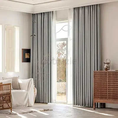 Curtains with installation