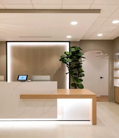 Modern Minimalist Reception Design