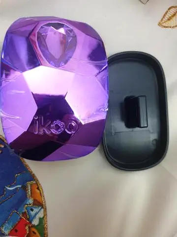 Ikoo Purple Hair Brush - Perfect for Tangles