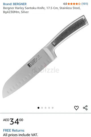 Bergner Harley Santoku Knife