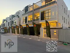 Semi-detached villas for sale in Al-Tala with a modern, sophisticated design, spacious areas, privat