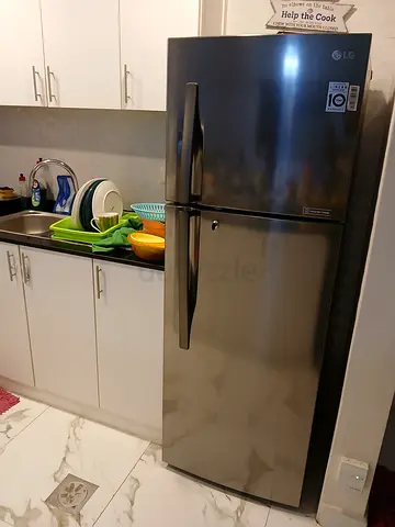 Lg two door fridge freezer inverter technology latest model 60cm width 170cm highet