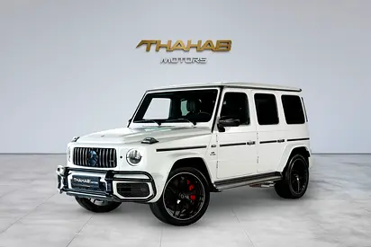 2024 | MATTE WHITE | MERCEDES-BENZ | G-CLASS G63 AMG | LOW MILEAGE | PERFECT CONDITION