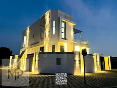 Luxury corner villa for sale in Al Helio 2, Ajman. Registration fees included in the price.