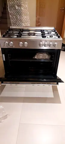 Beko 90 by 60 Freestanding Gas Cooker full safety with 5 High Efficiency conventional fan