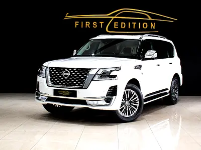2022 ll  Nissan patrol V8 400Hp ll Gcc ll Full option Platinum Le