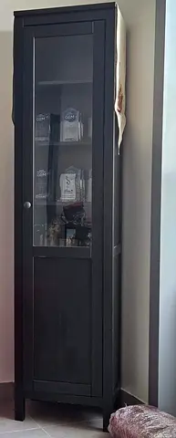 Ikea Modern Glass Display Cabinet