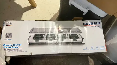 Severin Raclette Grill with Natural Grill Stone