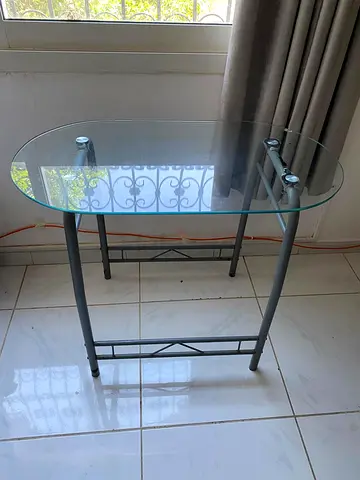 Modern Glass Top Table