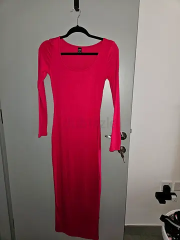 Elegant Pink Long Dress