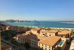 Upgraded 3 BR+Maid | Sea View | Furnished