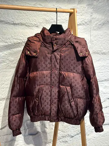 Louis Vuitton Brown Puffer Jacket
