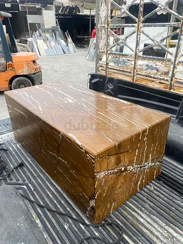 Modern marble coffee table