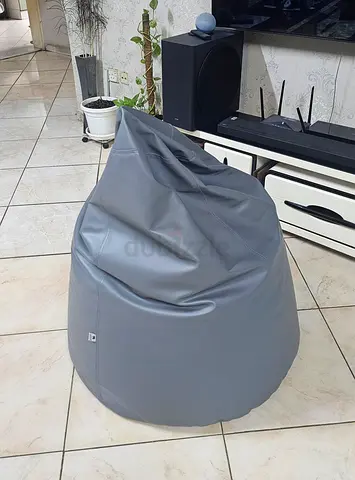 Comfortable and Stylish Grey Bean Bag