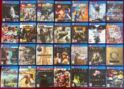 Ps4 games 45 dhs