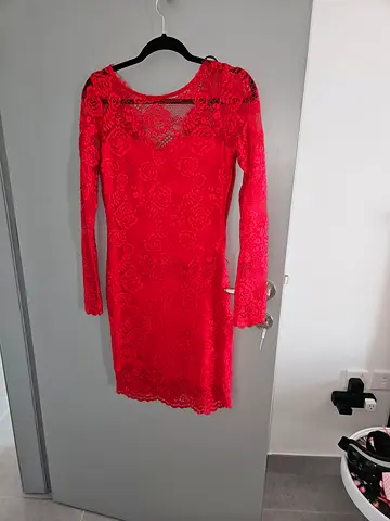 Red Lace Dress