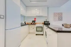 Fully Furnished 1BHK Higher Floor with Balcony Ready to Move in