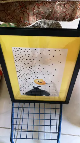 1990s Art in Black Ikea Frames Set