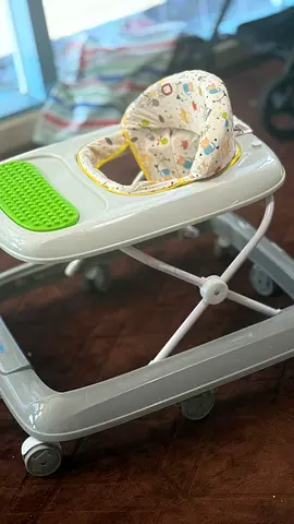 Gently Used Baby Walker with Bright Colors