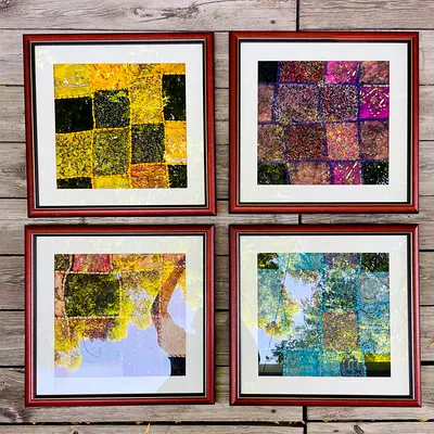 Framed Artistic Prints - Set of 4