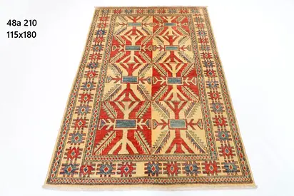 4x6ft 115x180cm Handcrafted afghan rug carpet price negotiable