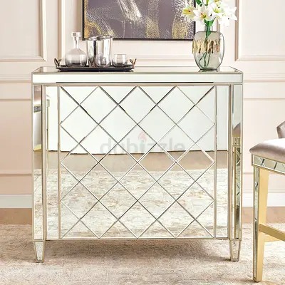 Elegant Mirrored Console Table
