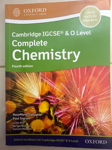 Cambridge IGCSE  O Level Complete Chemistry