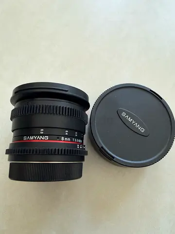 Samyang 8mm Fisheye Lens EF Canon