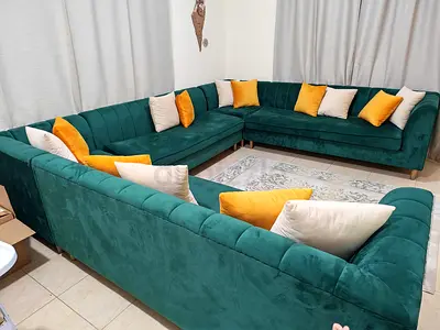 Sofa set U shape for sale