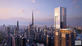 Downtown Skyline View - Free Service Charges - 2% DLD Waiver