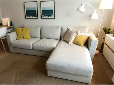 IKEA Vimle L Shape Sofa Beige