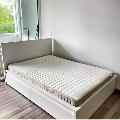 Comfortable Bed Frame with Mattress 120cmx200cm