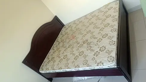 Kings size bed  mattress only for 250