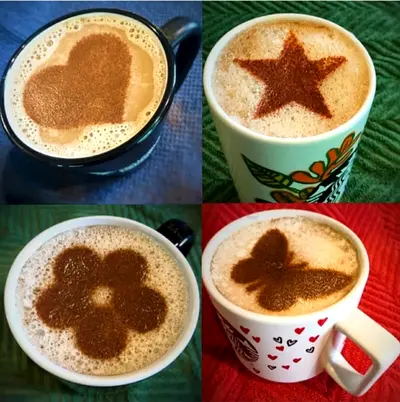 Stylish Coffee Stencils for Perfect Morning Lattes