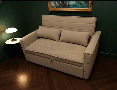 Cozy and Modern Two-Seater Sofa with Storage