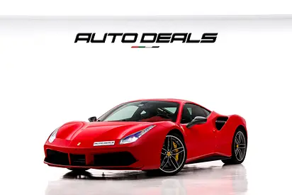 2016 Ferrari 488 GTB | GCC Specs | Full Services History | 661 HP | Best in Class 3.9L V8