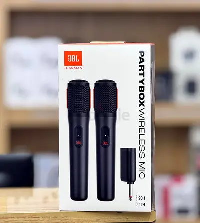 JBL party box wirless mic