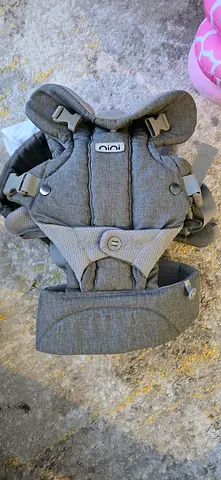 Comfortable Grey Baby Carrier