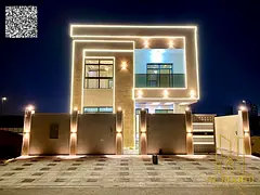 modern villa with roof including registration fees
